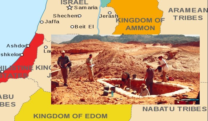 The kingdom of Edom flourished in the Arava Desert in today’s Israel and Jordan during the 12th-11th centuries BCE.