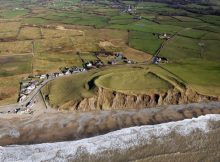 Unexpected Discovery Of Huge Iron Age Roundhouse At Dinas Dinlle, Wales