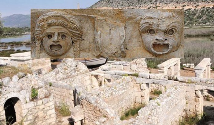 Andriake was the harbor of another city of Myra and is located in what is now the Demre district of Antalya. DHA Photos