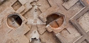 The Byzantine wine-producing kilns Copyright: Asaf Peretz, Israel Antiquities Authority.