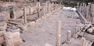 Long-term excavations at Patara. Last year the works focused on the Basilica, the Liman Hamam, the Palestra, the Tepecik Acropolis, and the Ancient Lycia Waterway. DHA Photos