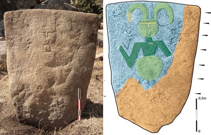 Unique Goat-Like Figure On The Balchiria Stelae On Sardinia Is A Puzzle