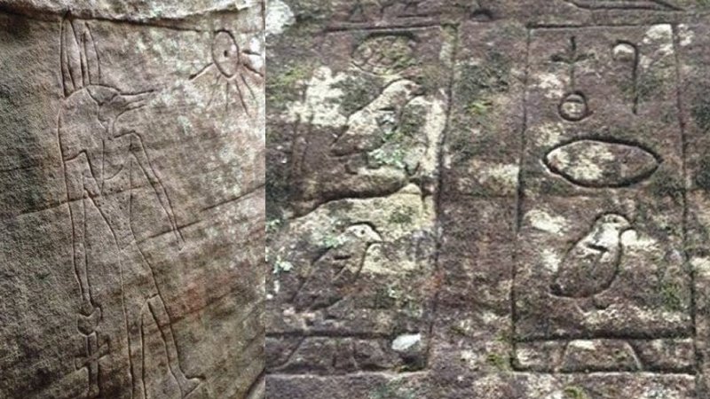 Mysterious Gosford Glyphs: Remarkable Ancient Egyptian Hieroglyphs Discovered In Australia Could Re-Write History