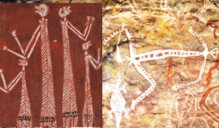 Mimi Spirits Of Aborigines Of Arnhem Land, Australia