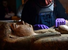 Never Before Seen 3,000-Year-Old Paintings Of Egyptian Goddess Amentet Discovered Inside Coffin Of Mummy