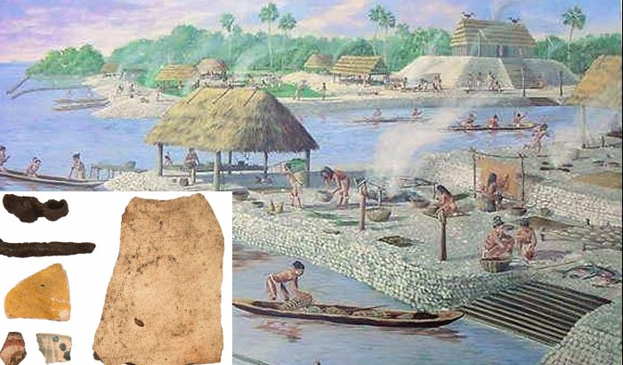 Calusa Indians used hundreds of millions of shells.