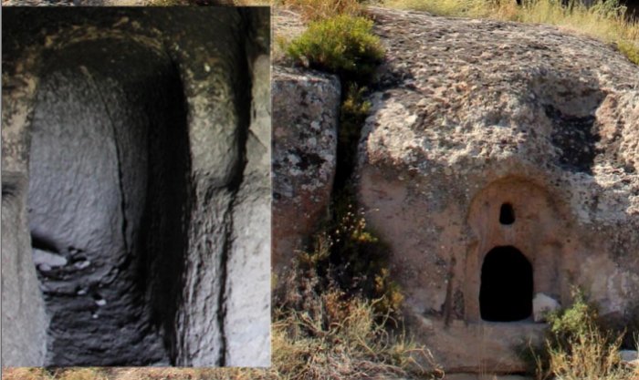 The place known to the villagers as a cave was actually a two-story underground city