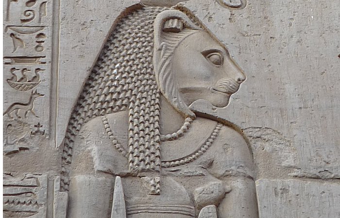 Fearsome Sekhmet Lion Headed Egyptian Goddess And Sister Of Ptah Ancient Pages 