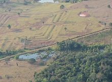 Martti Pärssinen’s aerial view of a main research site called Tequinho.