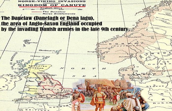 Denmark under King Canute the Great (1014-1035). : r/MapPorn