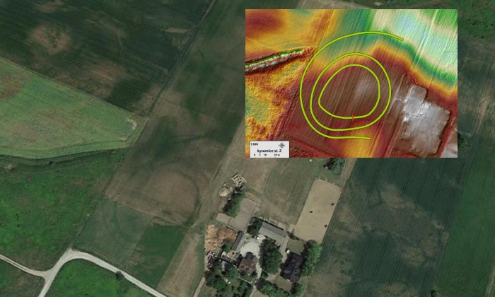 Massive 7,000-year-old structures with a rounded or circular plan known as roundels discovered near Toruń, Poland