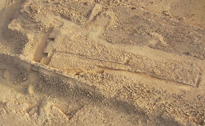 Aerial view of the monument © MADAJ, Marianne Cotty, Olivia Munoz and Ronald Schwerdtner