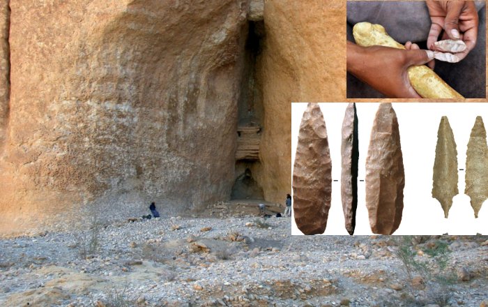 Manayzah rock shelter during excavation. Photo: Joy McCorriston