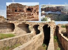 Gallery grave in ancient city of Dara, Mardin