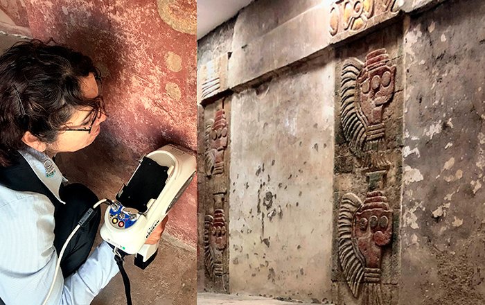 Cinnabar and hematite detected in early Teotihuacan murals