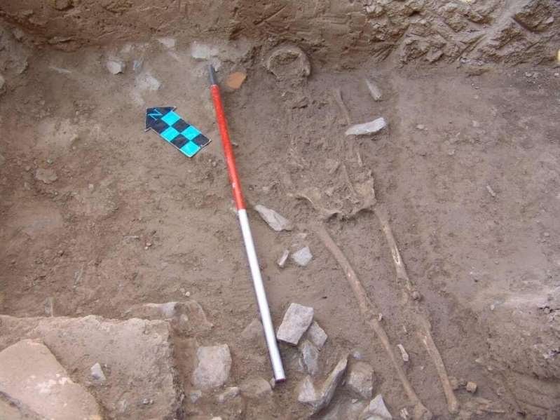 “Around the burial of this teenaged Parthian girl, a stone hedge was erected and a platform was set up." 