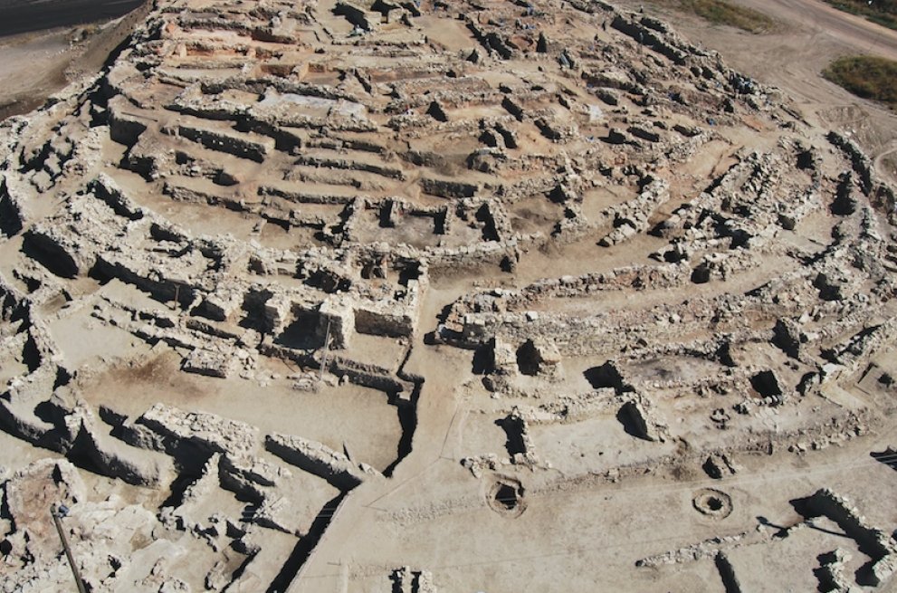 Seyitömer Höyük 2014 Aerial Photo