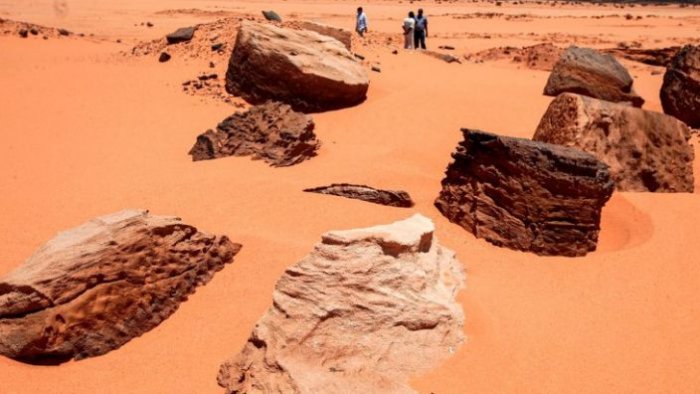 Archeologists in Sudan assess the damage done by gold hunters digging up ancient sites looking for buried treasure / © AFP Photo