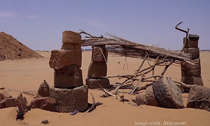 Archeologists in Sudan assess the damage done by gold hunters digging up ancient sites looking for buried treasure