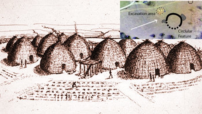 Etzanoa had approximately 20,000 inhabitants who lived in dwellings similar in shape to beehives.