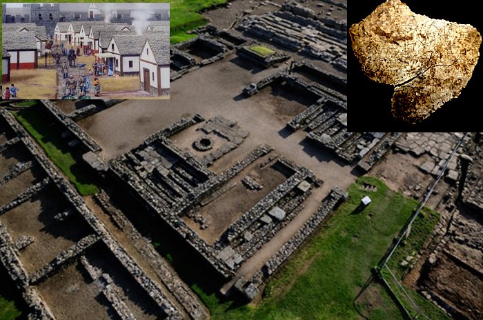 Vindolanda's chalice in fragments