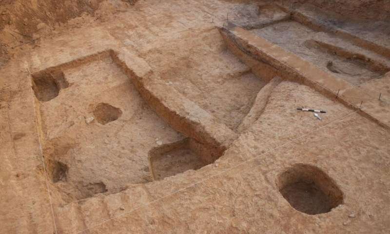 Excavation location, Neveh Noy, Beer Sheva. Credit: Talia Abulafia, Israel Antiquities Authority