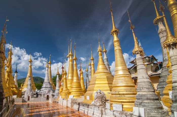 Magnificent Pagodas In Indein Village And Undiscovered Secrets In The Myanmar Jungle