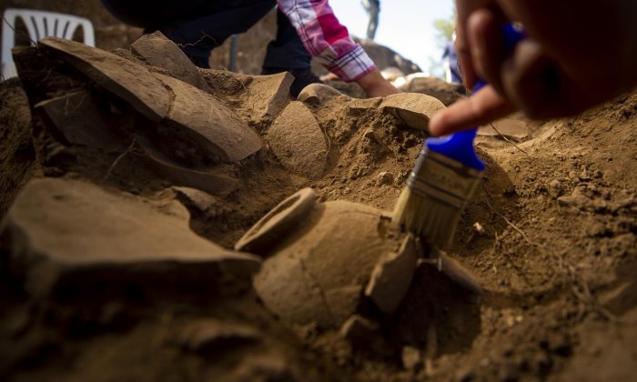 Excavations in ancient city of Patara