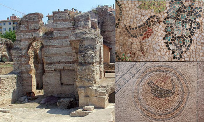 Sinop's mosaics and 1500-year-old church ruins