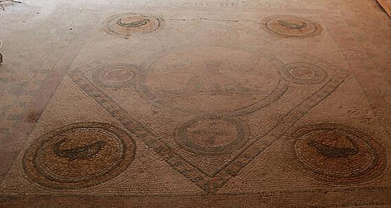 Mosaics similar to those of Zeugma, found in Sinop, Turkey