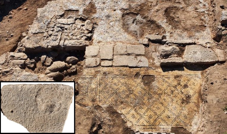 1,500-Year-Old Inscription ‘Christ, Born Of Mary’ Engraved On Magnificent Building Discovered In Israel