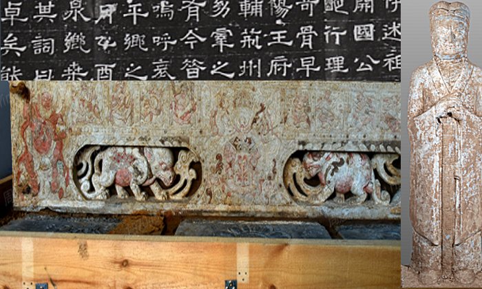 1,500-Year-Old Tomb Decorated With Patterns Associated With Zoroastrianism And Buddhism Unearthed In Central China