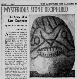 Could Vancouver Island's Hepburn Stone Be 15,000 Years Old? - Ancient Pages