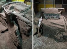 Extraordinary Ancient Roman Ceremonial Chariot Discovered In Pompeii – It’s Still Almost Intact