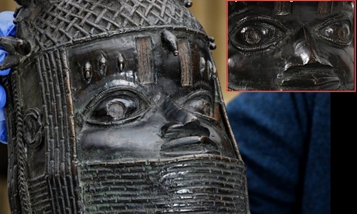 Benin Bronze Sculpture Looted By British Soldiers In Nigeria - Return Home