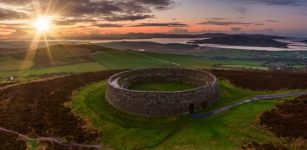 Legendary Grianán Of Aileach Built By God Dagda Of Tuatha De Danann Was Once The Royal Seat Of The Kingdom Of Ailech