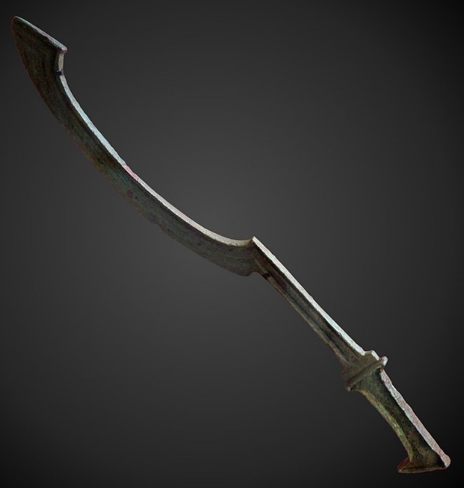 hebrew sickle sword