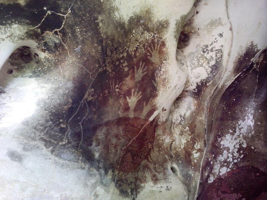 Climate Change Will Soon Erase Ancient Cave Art Of Sulawesi Indonesia   Sulawewsirockart16 