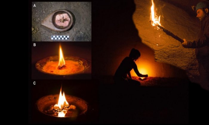 Paleolithic Cave Dwellers And Light They Could Get In Darkness