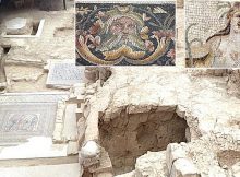 Rock-Cut Chambers In "House of Muses" Of Zeugma, Home To Numerous Mosaics