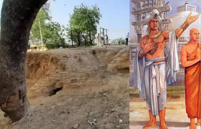 Discovered 2000-Year-Old Mauryan Structure May Lead To On The Lost Ashoka Pillar Site