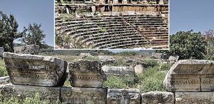 Gate of Zeus Temple - A New Discovered In Western Turkey