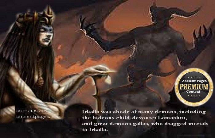 Irkalla - Underworld With No Return Ruled By Ereshkigal, Sister Of Inanna