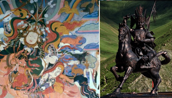 Legendary Epic Of King Gesar Who Descended From Heaven And The Ancient Tarna Monastery