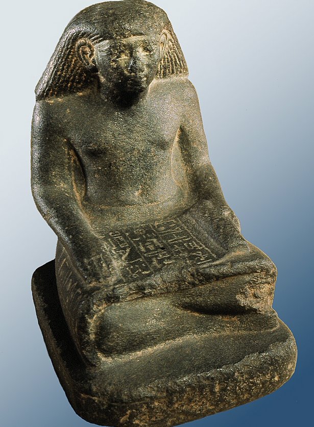 This Early New Kingdom Statue Commemorates The Scribe Minnakht ...