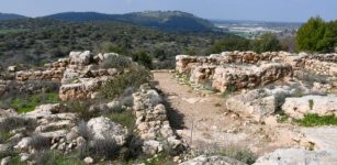 Some claim the city located at Horvat Qeiyafa as the biblical city of Shaaryaim, meaning "double gated," mentioned in the list of cities of the Kingdom of Judah - after David's victory over Goliath when the Philistines retreated through Shaarayim and Ekron (1 Sam. 17).