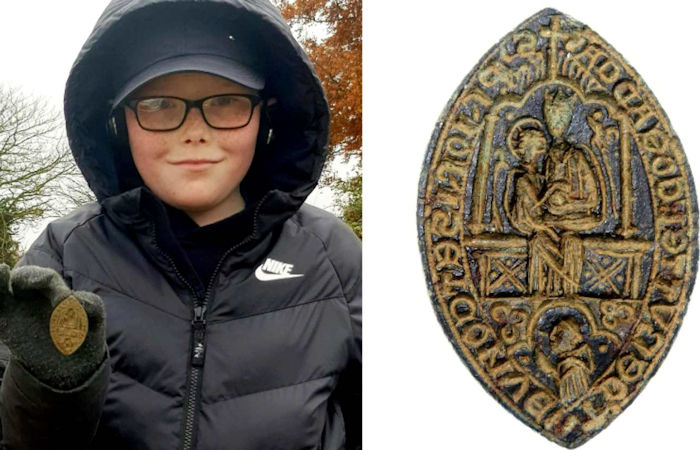 Rare Medieval Seal Matrix Found By 10-Year-Old Boy In UK