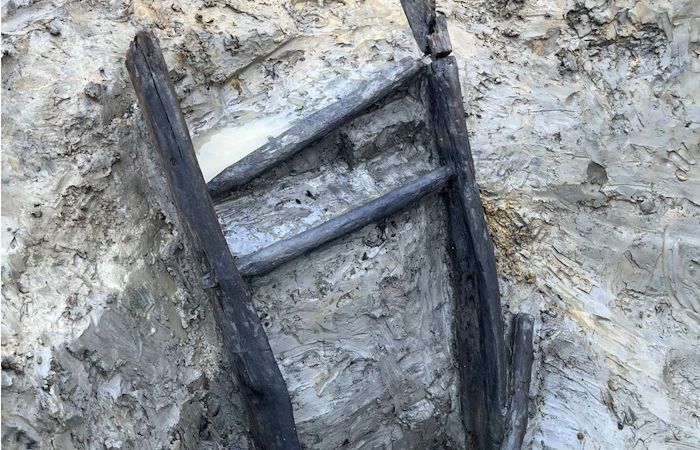 Incredibly Well-Preserved 1,000-Year-Old Wooden Ladder Discovered In The UK