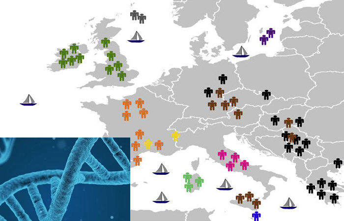 How Ancient Seascapes Shaped The Genetic Structure Of European Populations