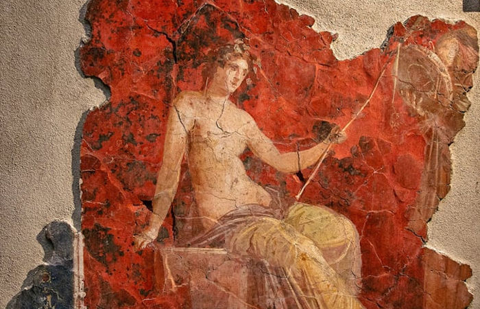 Never-Before-Seen Frescoes From Hadrian's Time Unveiled At Ancient Roman Baths